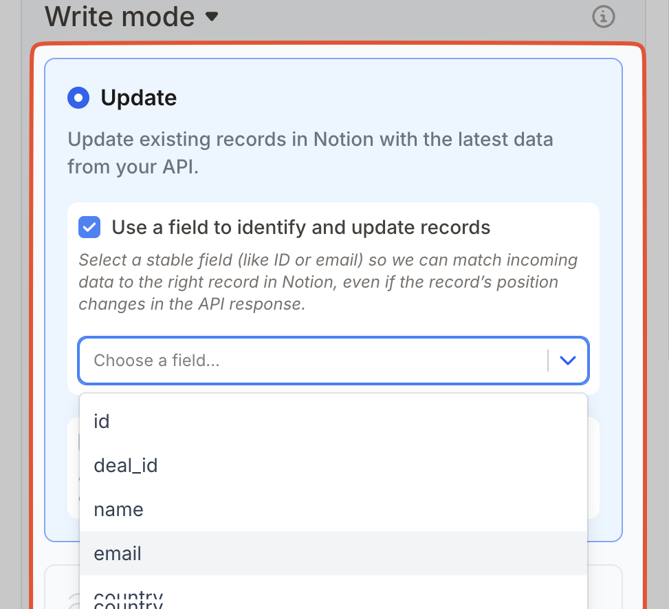 Next URL pagination settings